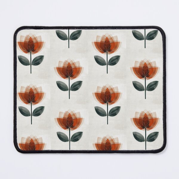 Item preview, Stylized Minimalist Flower with Geometric Overlapping Petals designed and sold by Laila-Ahmed.