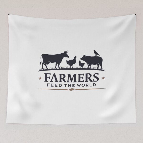 Item preview, Farmers Feed the World designed and sold by SignumShop.