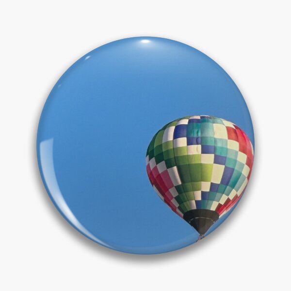 Item preview, Hot Air Balloon in Blue Sky designed and sold by LyssieMcWilli.