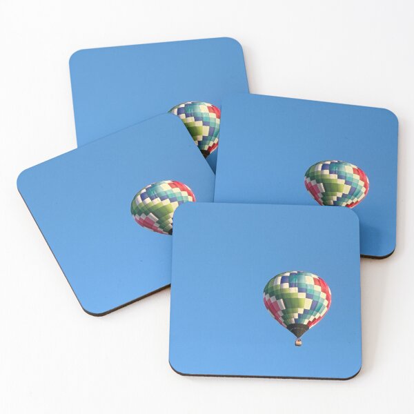 Item preview, Hot Air Balloon in Blue Sky designed and sold by LyssieMcWilli.