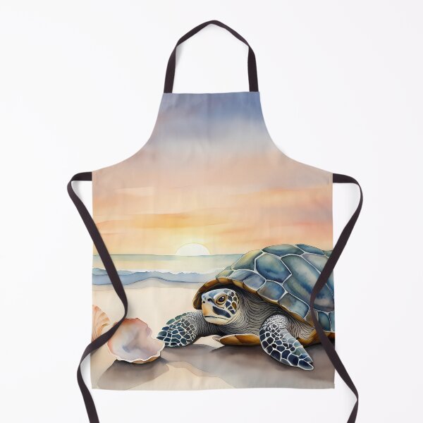 Item preview, Turtle Curious about Seashells designed and sold by CalmnessbyChoice.