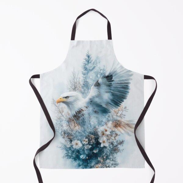 Item preview, Ethereal Eagle in a Dreamy Forest designed and sold by AshiraCreations.