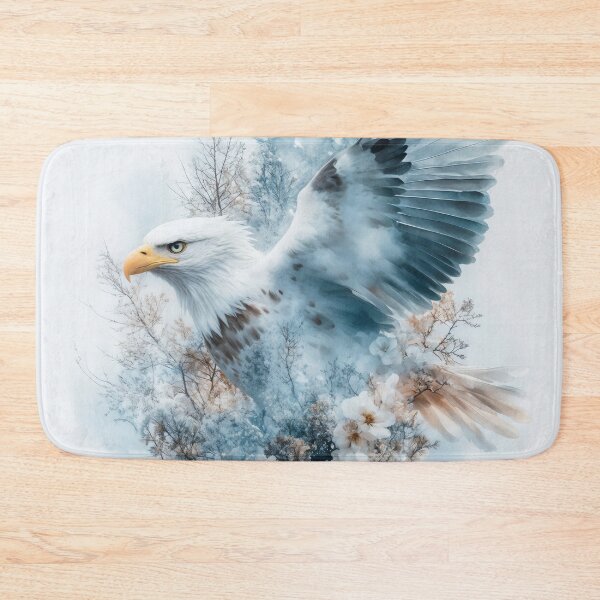 Item preview, Ethereal Eagle in a Dreamy Forest designed and sold by AshiraCreations.