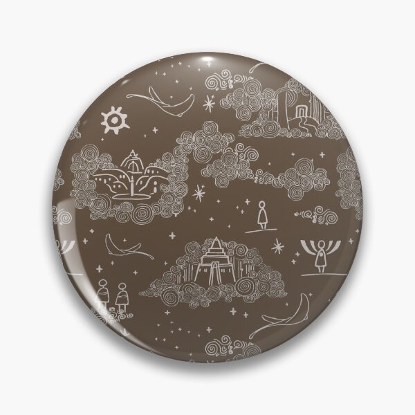 Item preview, Sky children of the light deep brown fan art  designed and sold by Alessandro Remo Mazzoni Remotextiles.