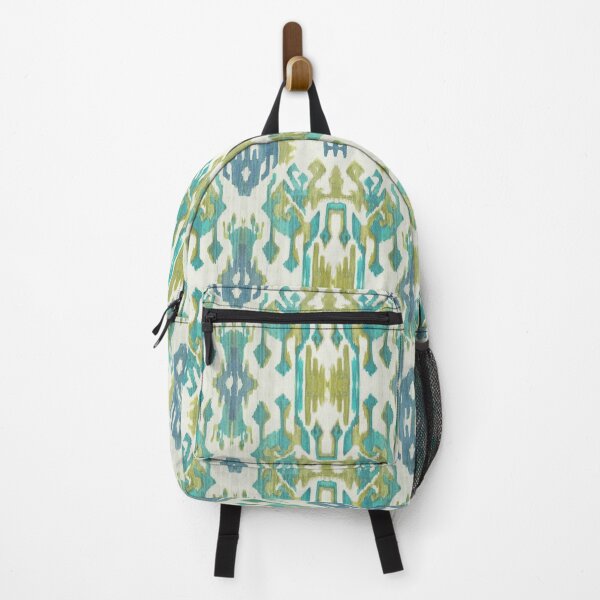 Item preview, Ikat handmade design green designed and sold by Alessandro Remo Mazzoni Remotextiles.