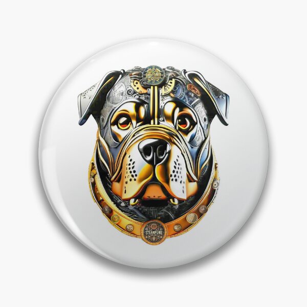 Item preview, Steampunk Retro style Rottweiler designed and sold by Drone-tees.