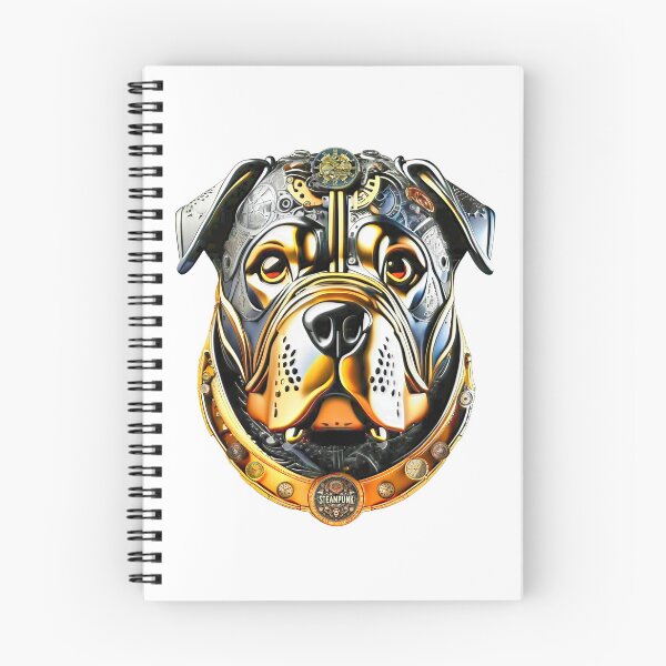 Item preview, Steampunk Retro style Rottweiler designed and sold by Drone-tees.
