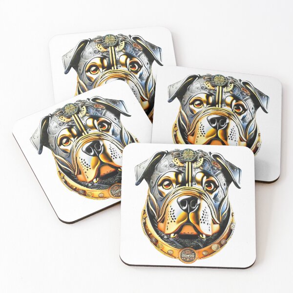 Item preview, Steampunk Retro style Rottweiler designed and sold by Drone-tees.