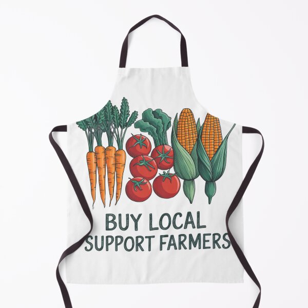 Item preview, Buy Local, Support Farmers designed and sold by SignumShop.