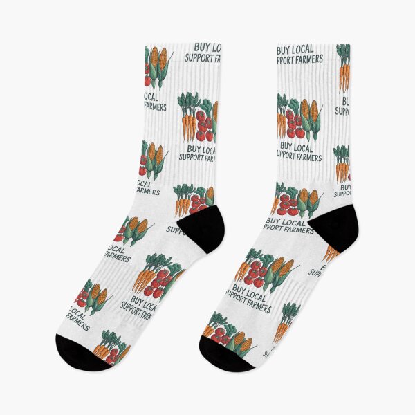 Item preview, Buy Local, Support Farmers designed and sold by SignumShop.