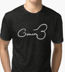 Silicon Valley® - Gavin Belson Signature (White) Tri-blend T-Shirt