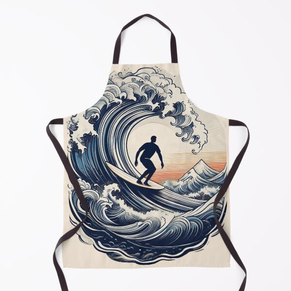 Item preview, The Great Wave Surfer designed and sold by Turnbull913.