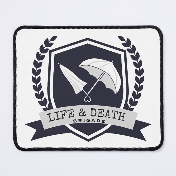 Item preview, Life & Death Brigade Emblem designed and sold by itsgettingsilly.
