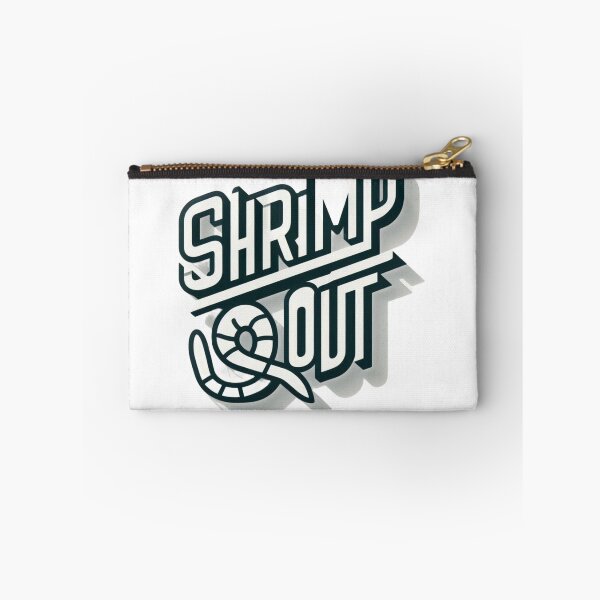 Item preview, Minimalist Shrimp Out Typography designed and sold by Martial-Art-23.