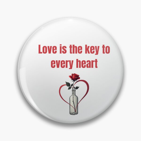 Item preview, Love is the key to every heart designed and sold by Pawprintgallary.