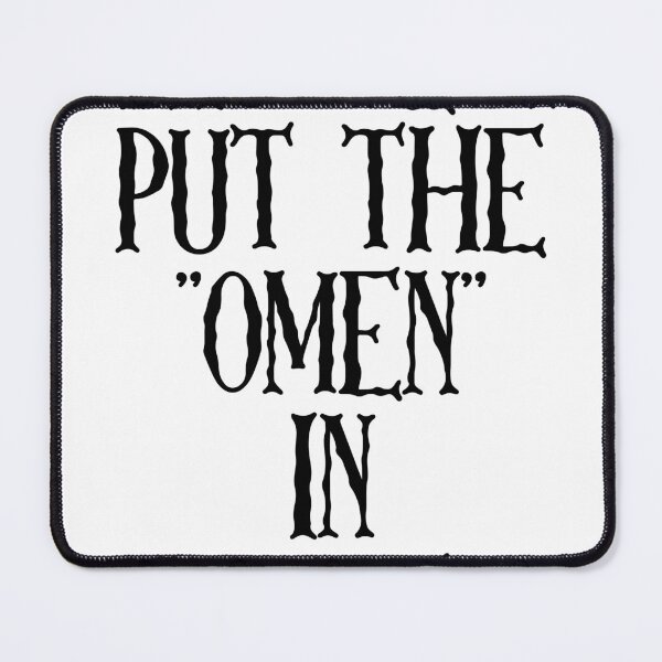 Item preview, Put The OMEN In WOMEN designed and sold by Spike The Punch Design Co..