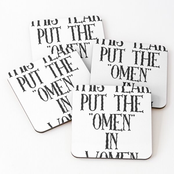 Item preview, Put The OMEN In WOMEN designed and sold by Spike The Punch Design Co..
