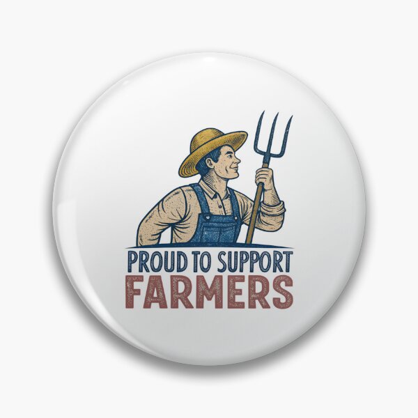 Item preview, Proud to Support Farmers designed and sold by SignumShop.