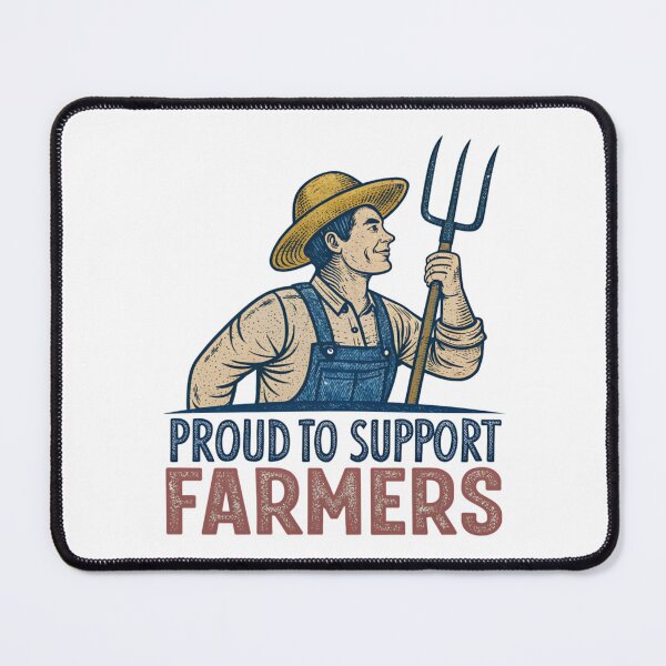 Item preview, Proud to Support Farmers designed and sold by SignumShop.