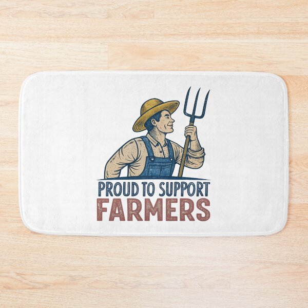 Item preview, Proud to Support Farmers designed and sold by SignumShop.