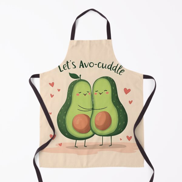 Item preview, Avo-cuddle Food Pun Sticker designed and sold by StellarHues.
