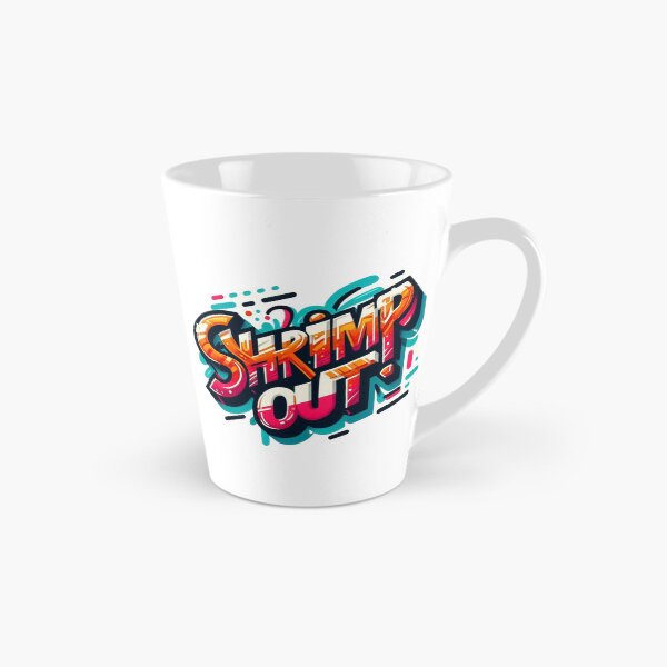 Item preview, Graffiti Shrimp Out Typography designed and sold by Martial-Art-23.