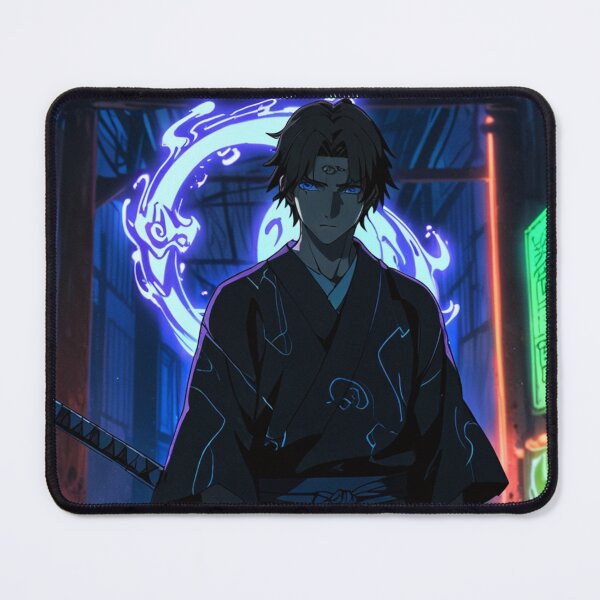 Item preview, Traditional Neon Lights Samurai designed and sold by TondoMeander.
