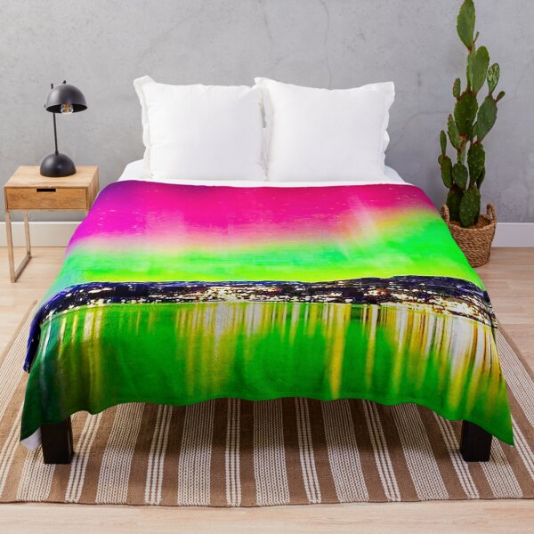 Item preview, Aurora Borealis, Northern Lights natural light display that occurs in the Earth's polar regions. This phenomenon creates vibrant & dynamic green, pink,  purple & more dance across the night sky  designed and sold by MoreEZUSA-Here.