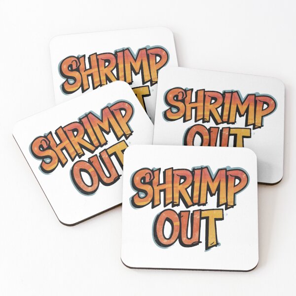 Item preview, Shrimp Out Graffiti Art for BJJ Lovers" designed and sold by Martial-Art-23.