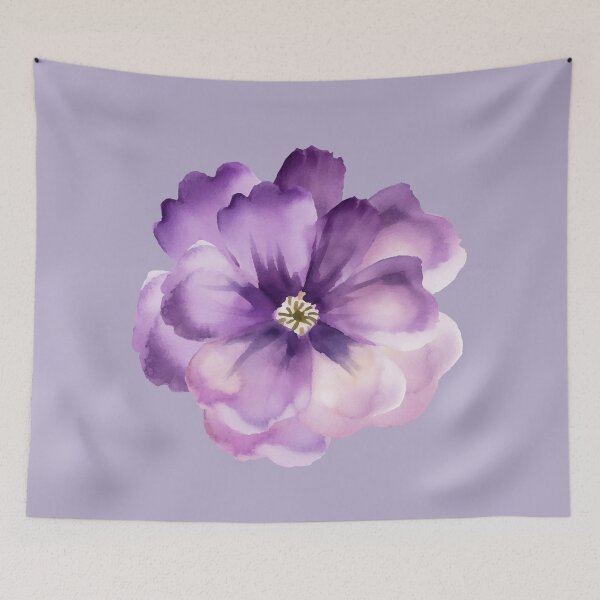 Item preview, Large Purple Flower Scrapbooking Stickersheet designed and sold by BlesstB.
