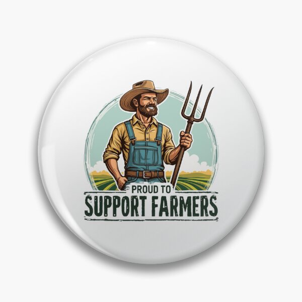 Item preview, Proud to Support Farmers designed and sold by SignumShop.