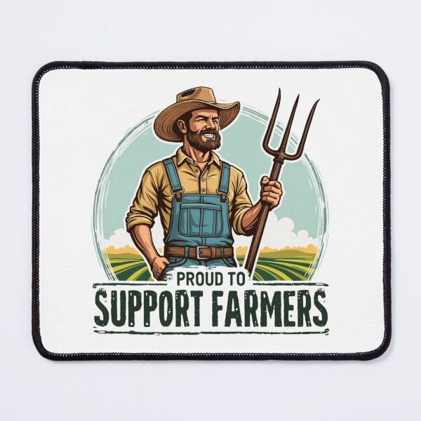 Item preview, Proud to Support Farmers designed and sold by SignumShop.