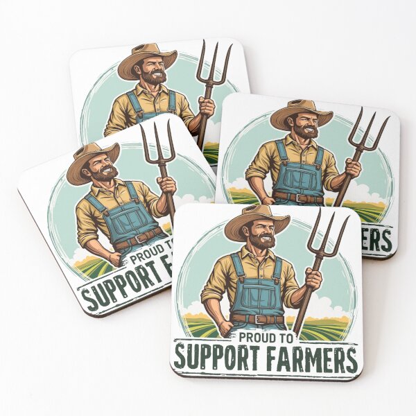 Item preview, Proud to Support Farmers designed and sold by SignumShop.