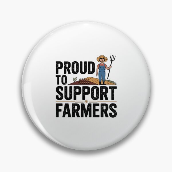 Item preview, Proud to Support Farmers designed and sold by SignumShop.