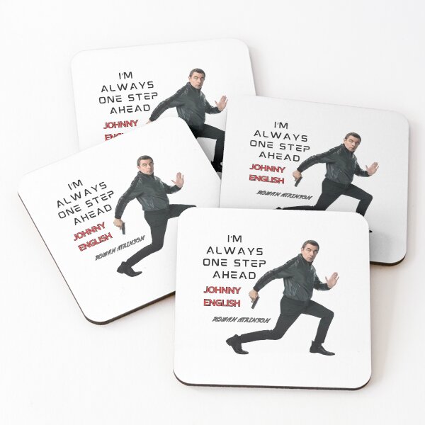 Item preview, Johnny English Classic sticker , I'm always one step ahead  designed and sold by stylishnow.