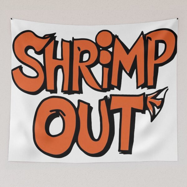 Item preview, Graffiti Shrimp Out Design for Grapplers designed and sold by Martial-Art-23.