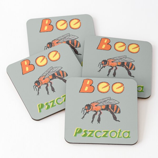 Item preview, Our lovely bees in English and Polish. designed and sold by HandmadeDigital.