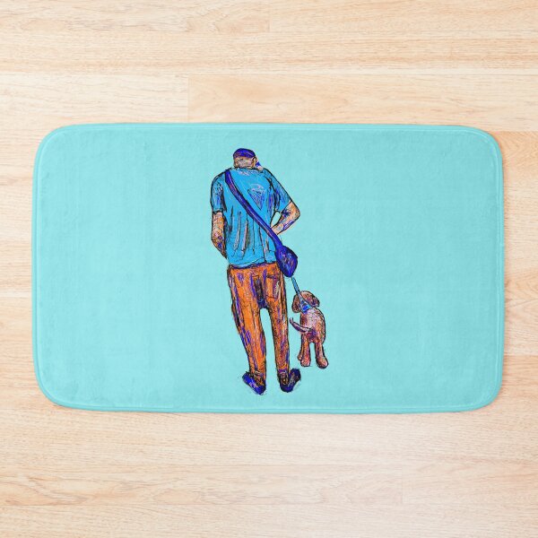 Item preview, The man and his dog designed and sold by SHARON NAKAR.