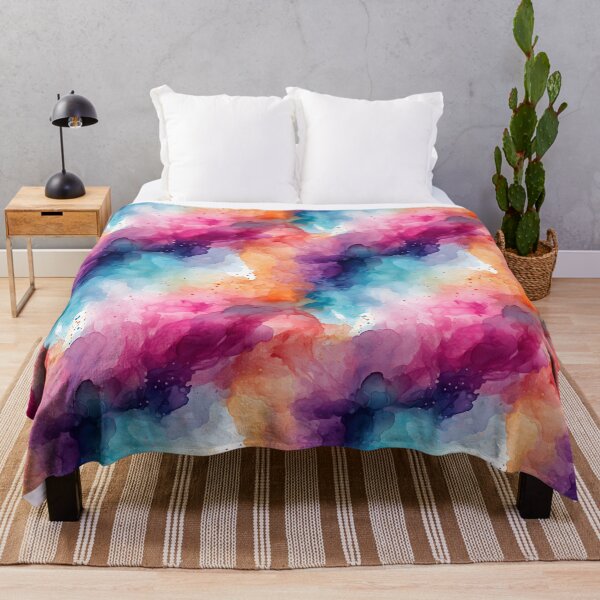 Item preview, Seamless Rainbow Watercolour Pattern designed and sold by SpiritedArtwork.
