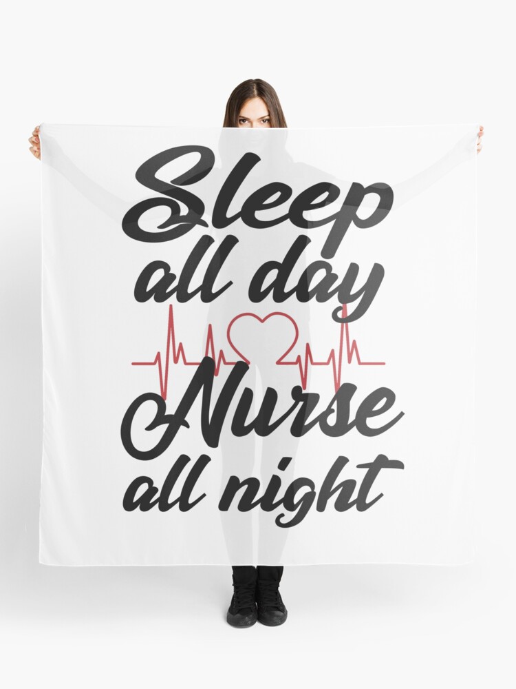 Sleep Den Ganzen Tag Krankenschwester Die Ganze Nacht Lustig T Shirts Lustige Sprüche Unisex Frauen T Shirt Shirts Für Frauen Lustige Krankenschwester