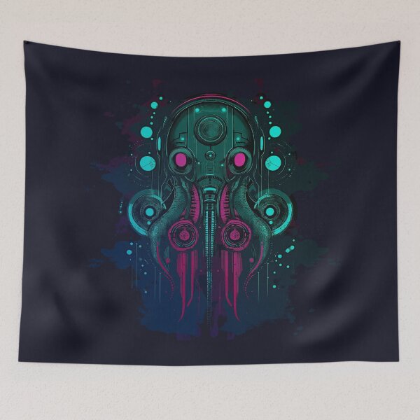 Item preview, Mechthulhu: The Neon Awakening designed and sold by blampop.