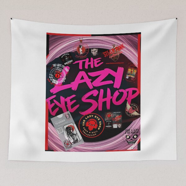 Item preview, T.L.E.S. Logo Collage Design designed and sold by THELAZYEYESHOP.