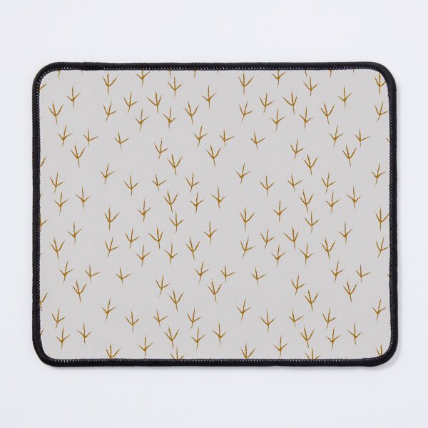 Item preview, Great blue heron tracks on ivory background designed and sold by aysegulkacar.