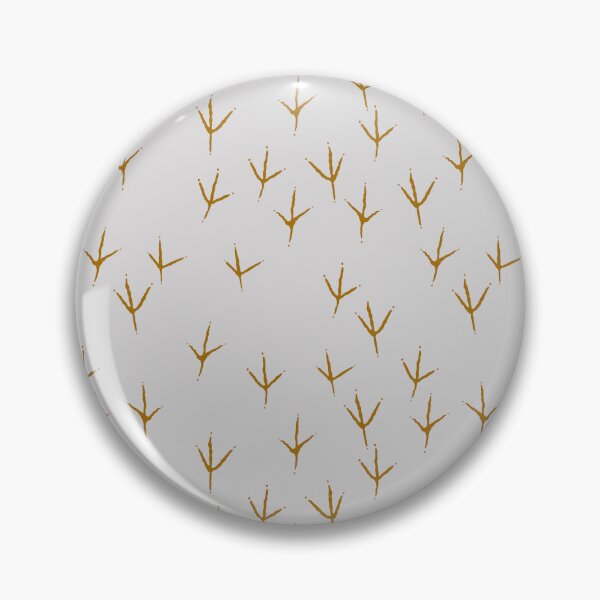Item preview, Great blue heron tracks on ivory background designed and sold by aysegulkacar.