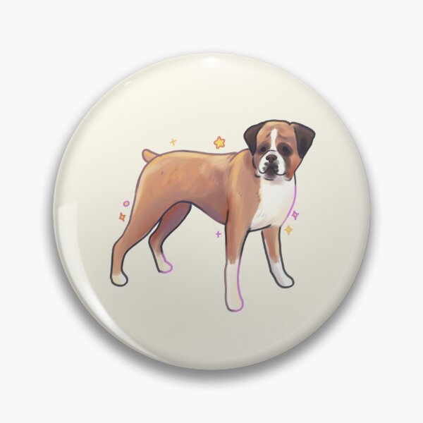 Item preview, Cute Boxer dog designed and sold by Mayarartsy.