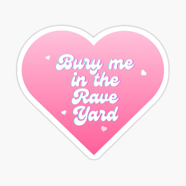 Artikel-Vorschau von Cutie Rave Yard-Aufkleber, designt und verkauft von Artbyalie.