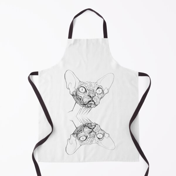 Item preview, Drawing of sphynx cat in the mirror and sign You are beautiful designed and sold by SphynxThings.