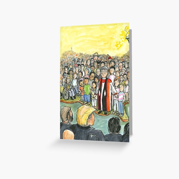 The Gulf of Empathy Greeting Card
