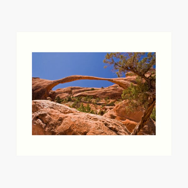 Landscape Arch at high noon Art Print