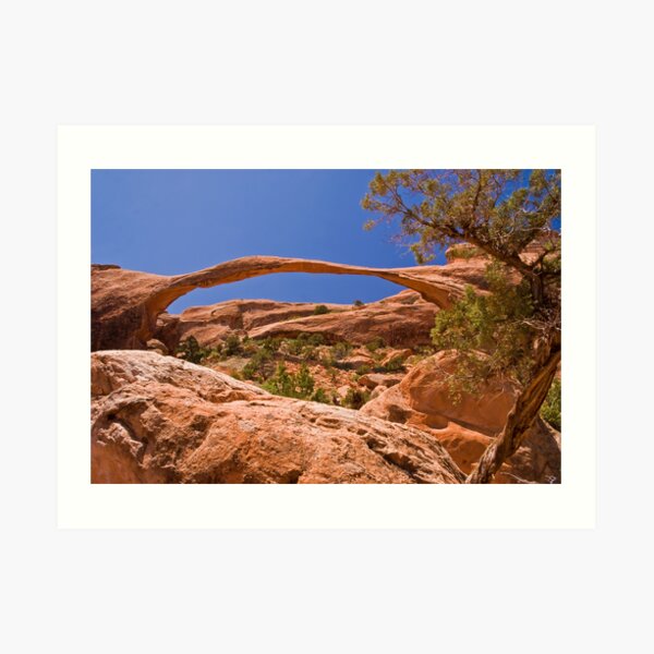 Landscape Arch at high noon Art Print